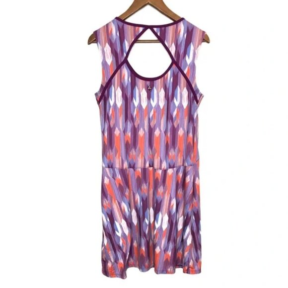 Prana Calico Activewear Dress - Picture 4 of 8